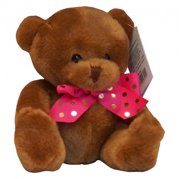 Pluszak Miś Aluś Brązowy 14 cm (4845a)