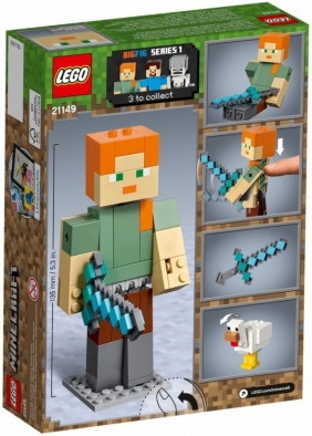 Lego Minecraft: BigFig - Alex z kurczakiem (21149)