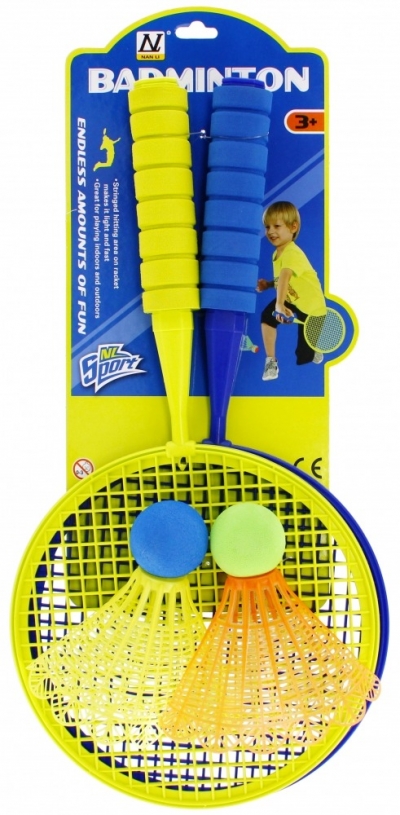 Badminton z akcesoriami