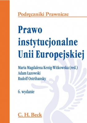 Prawo instytucjonalne Unii Europejskiej - <br />