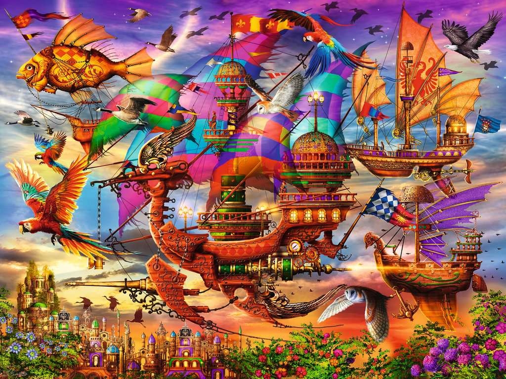 Ravensburger, Puzzle 1500: Lot (12001487)