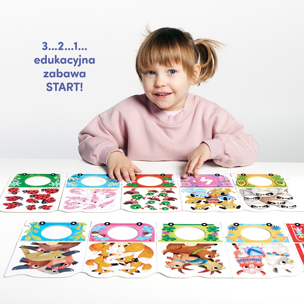 CzuCzu, Puzzle z dziurką - Pociąg z cyferkami