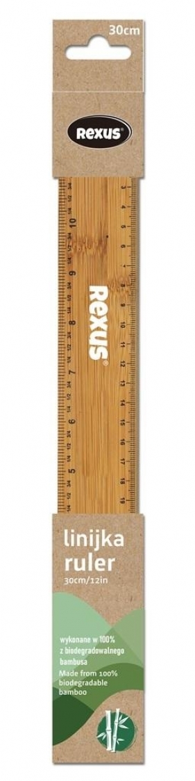 Linijka drewniana 30cm