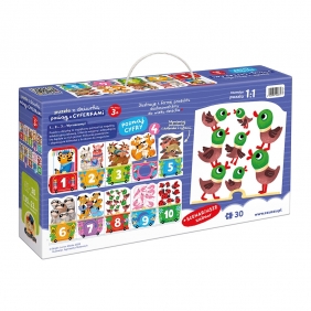 CzuCzu, Puzzle z dziurką - Pociąg z cyferkami