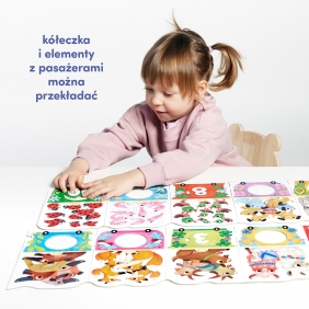 CzuCzu, Puzzle z dziurką - Pociąg z cyferkami