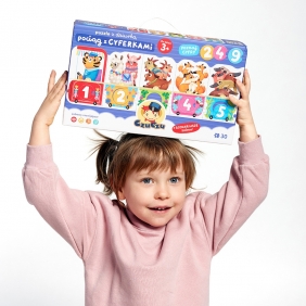 CzuCzu, Puzzle z dziurką - Pociąg z cyferkami