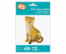 Balon foliowy Lampart 49x72cm