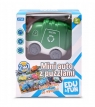  Mini auto z puzzlami śmieciarka Edu&Fun