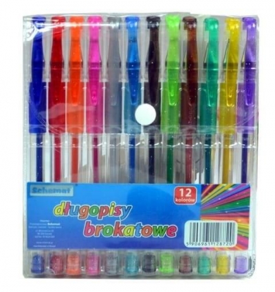 Długopisy fluorescencyjne 10 kolorów