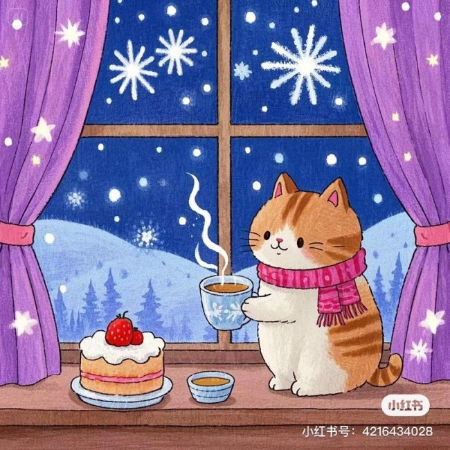 <img src='https://webimage.pl/pics/874/9/d5902927319874.jpg' style='height:440px' /> Malowanie po numerach 40x50cm Kotek z tortem