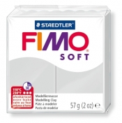 Masa termoutwardzalna Fimo soft jasnoszary (8020-80)