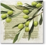 Serwetka Lunch Decor Greek Olives SDL087500
