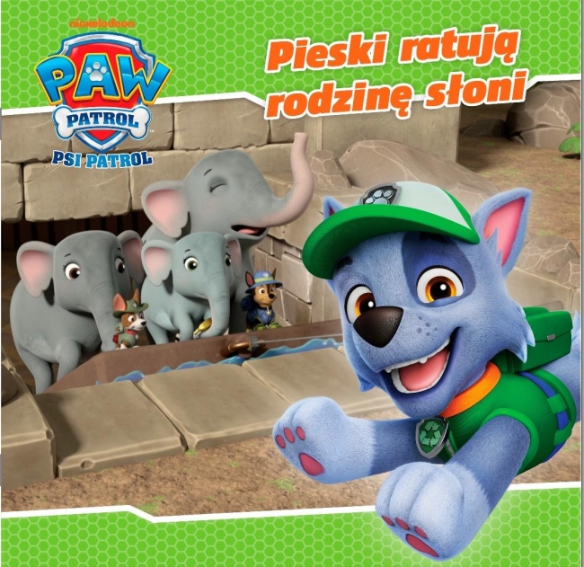 Psi Patrol. Story. Pieski ratują rodzinę słoni