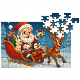 Puzzle klasyczne – Christmas – Jingle Ride with Santa, 90 el. (5087)