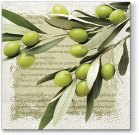 Serwetka Lunch Decor Greek Olives SDL087500 - SDL077600