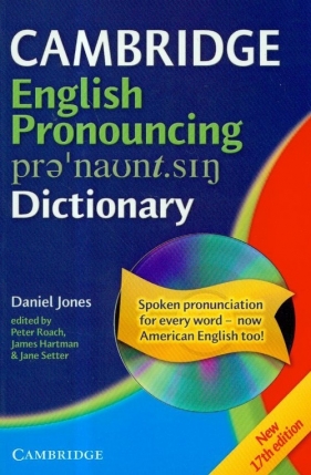 Cambridge english pronouncing dictionary z płytą CD - Daniel Jones