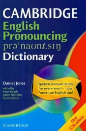 Cambridge english pronouncing dictionary z płytą CD - Jones Daniel