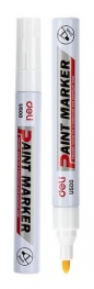 Marker olejowy 2mm - biały, 1 szt
