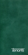Kalendarz 2017 Tenoris klasyczny kieszonkowy zielony
