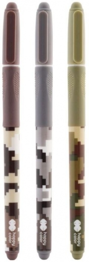 Happy Color, Długopis wymazywalny Moro Style 0.5mm - niebieski, 1 szt