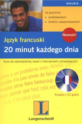 Język francuski 20 minut każdego dnia + CD - Kamińska Izabela