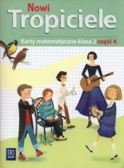 Nowi tropiciele 2. Karty matematyczne. Część 4. Szkoła podstawowa