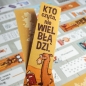 Zakładka kartonowa – Kto czyta, nie wielbłądzi