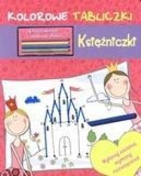 Księżniczki. Kolorowe tabliczki - Karolina Deling-Jóźwik
