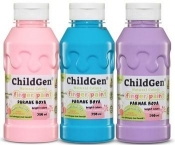 Farby do malowania palcami 3x350ml