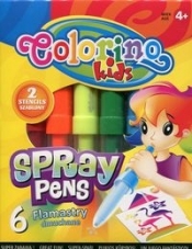 Flamastry dmuchane Colorino Kids 6 sztuk