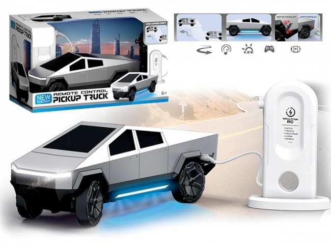 Futurystyczne auto zdalnie sterowane