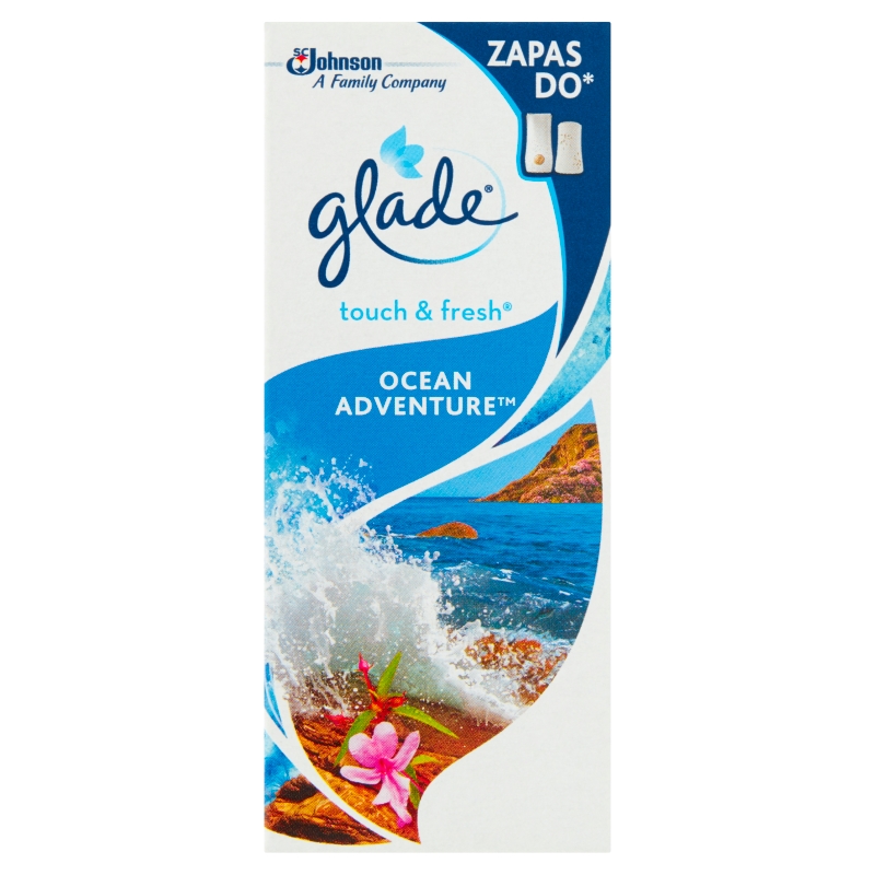 Glade touch & fresh - Ocean Adventure - zapas do odświeżacza powietrza, 10ml