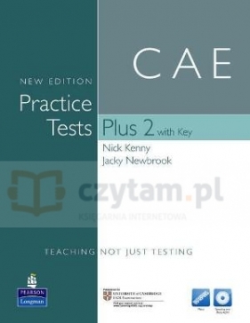 CAE Practice Tests Plus NEW 2 z CD-Rom +key - Jacky Newbrook, Nick Kenny