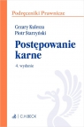 Postępowanie karne prof. dr hab. Cezary Kulesza, dr Piotr Starzyński