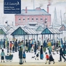 Puzzle 1000 Market Scene Northern Town 1939