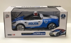 Auto policyjne 26cm B&G ze światłem i dźwiękiem