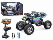 Terenówka na radio z kamerą WiFi neonowa 1:14 MIX