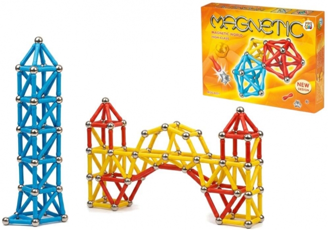 Klocki magnetyczne 120el