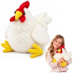 <img src='https://webimage.pl/pics/876/3/d5907990213876.jpg' style='height:440px' /> Kura pluszowa biała 40cm