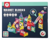 Klocki magnetyczne tor z piłkami