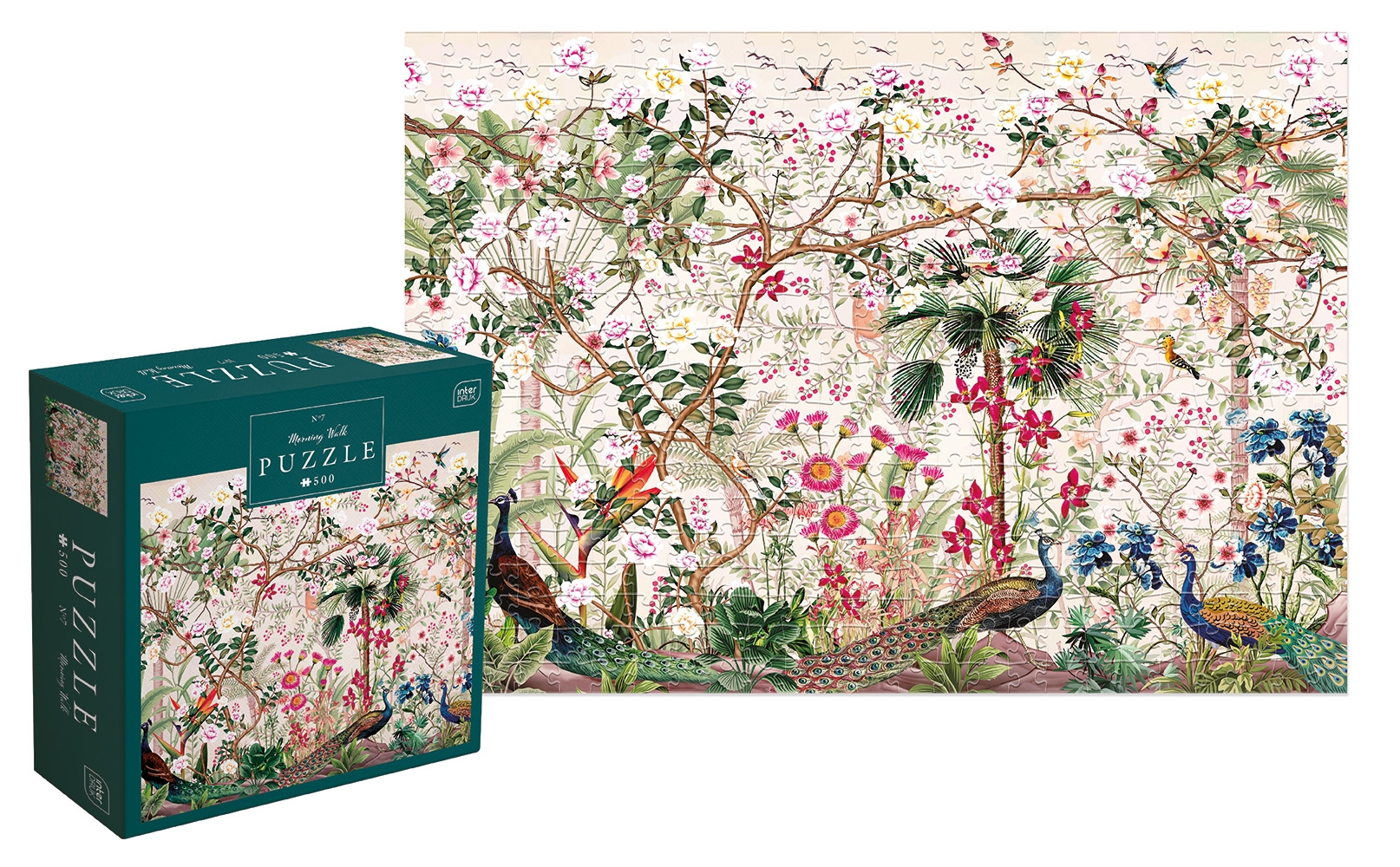 Puzzle 500: Secret Garden 7 - Morning Walk