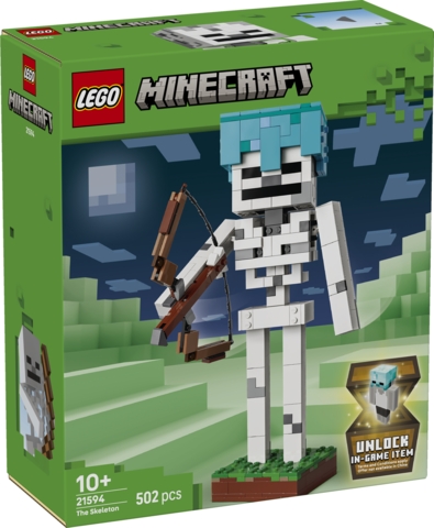 <img src='https://webimage.pl/pics/876/6/d5702018056035.jpg' style='height:440px' /> LEGO Minecraft Szkielet 21594
