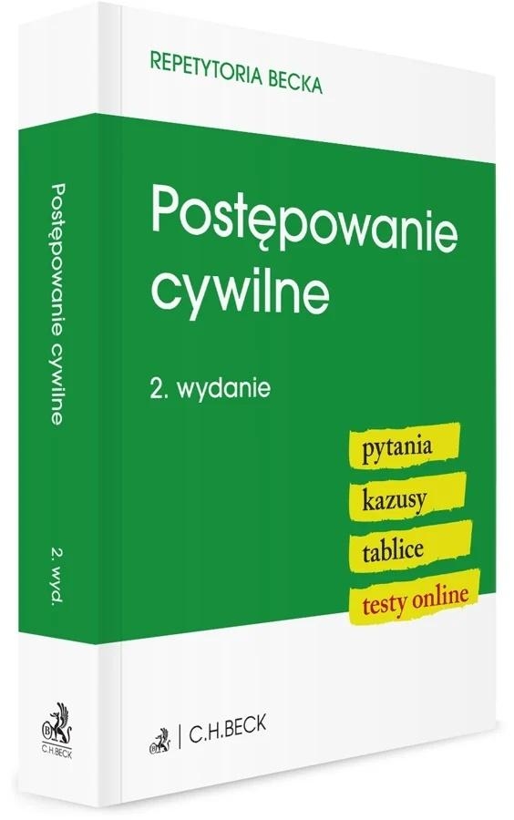 <img src='https://webimage.pl/pics/876/6/d9788384116876.jpg' style='height:440px' /> Postępowanie cywilne w.2