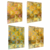 Torebka prezentowa uniwersalna M złota mix