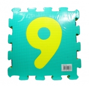 Puzzle podłogowe 10 el.cyfry