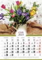 Kalendarz ścienny 2023 A4 - Kwiaty