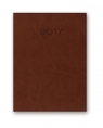 Kalendarz 2017 A4 31T Vivella menadżerski brązowy
