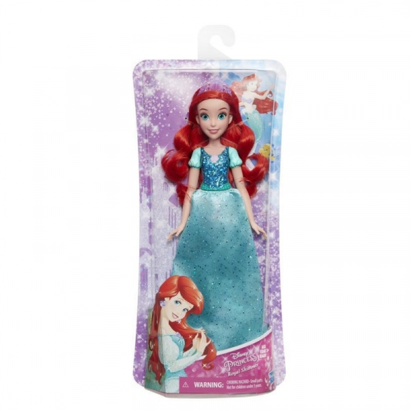 Lalka Księżniczki Disneya Brokatowa Ariel (E4020/E4156)