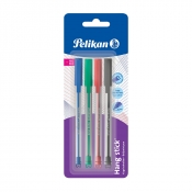 Długopis Pelikan Hang Stick, 4 szt.