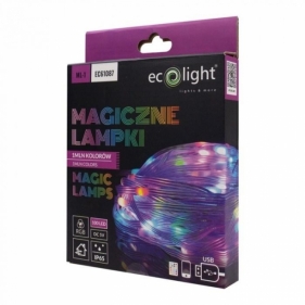 Lampki magiczne 100 LED 1mln kolorów 10m DC5V